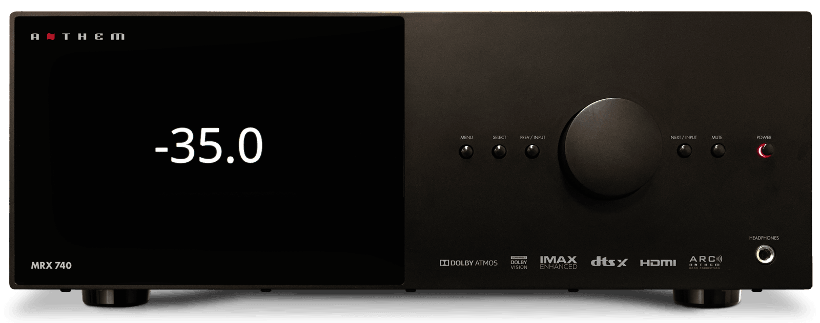 Receiver Anthem MRX 740 8K - 11.2 - 7x 140W @ 8Ω - 8K/60Hz ou 4K