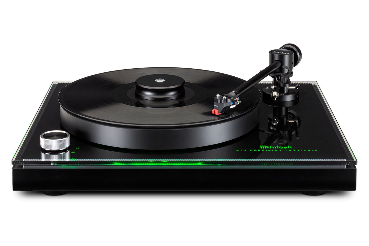 Toca-Discos de Vinyl McIntosh MT2 - Rolamentos de Safira e