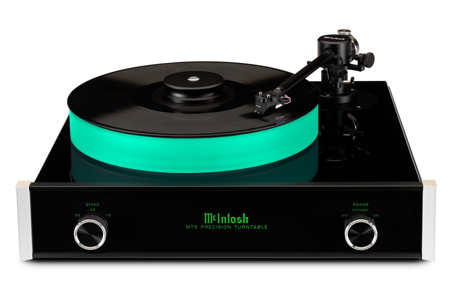 Toca-Discos de Vinyl McIntosh MT5 - Rolamentos de Safira e