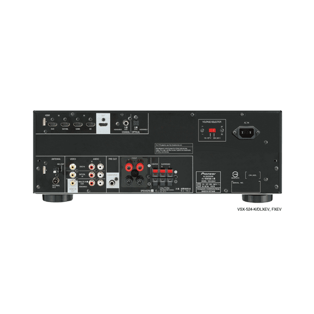 Receiver A/V 5.1 Pioneer VSX524K AudioTag