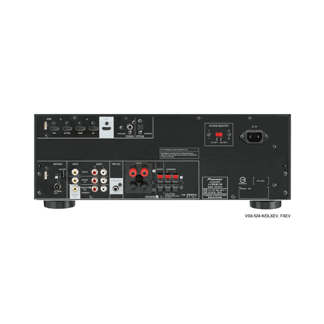 Receiver A/V 5.1 Pioneer VSX524K AudioTag