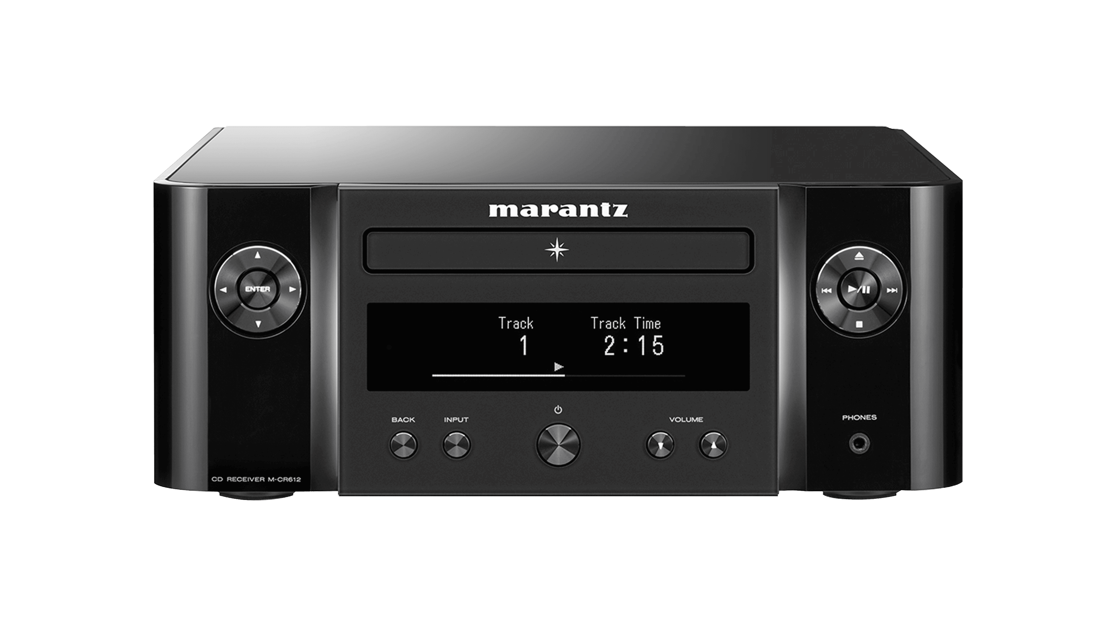 Receiver, Streamer e CD Player Marantz MCR612 - 2x 60W - Entradas