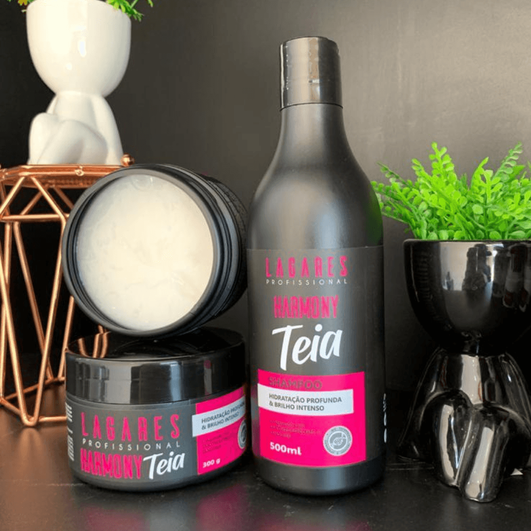 Kit Harmony Teia 500ML | Serafina Cosméticos