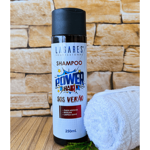Shampoo Power Hair S.O.S Verão | Serafina Cosméticos