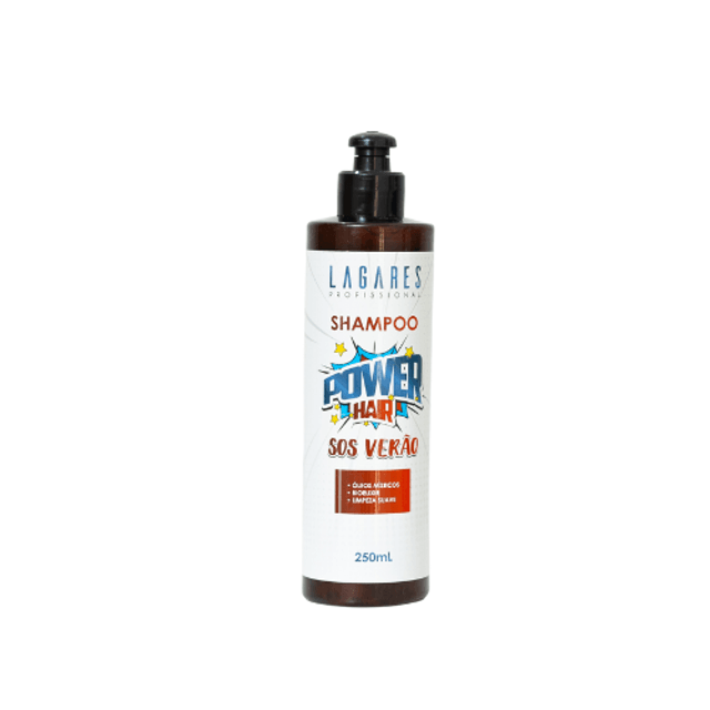 Shampoo Power Hair S.O.S Verão | Serafina Cosméticos