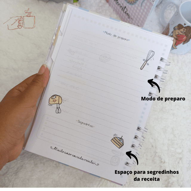 Kit Digital Cliparts Planner, Agenda, Caneta