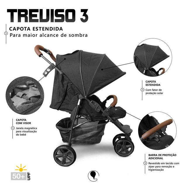 ABC DESIGN Luz para carro de bebé black 