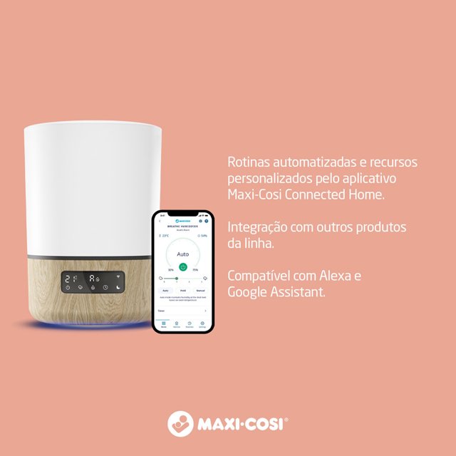 Humidificador Breathe de Maxi-Cosi – Connected Home