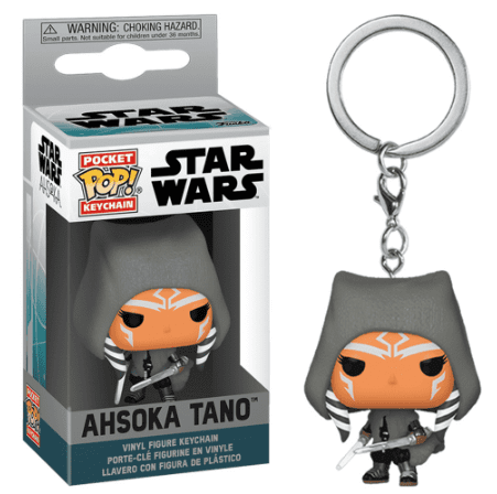 CHAVEIRO FUNKO POP KEYCHAIN STAR WARS - AHSOKA TANO (72173)