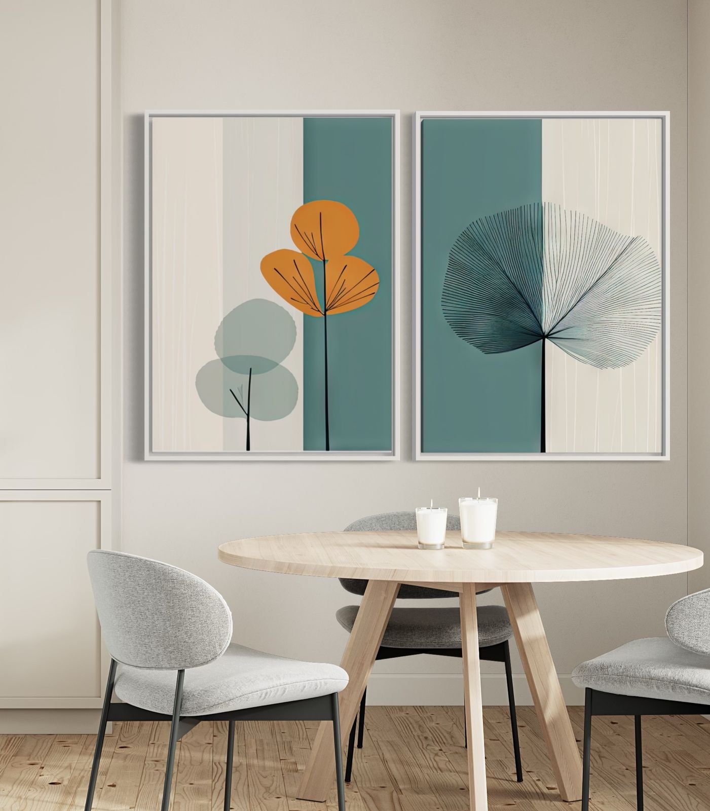Quadro Decorativo - KIT Botanical Wall Art | Van Gogh Quadros