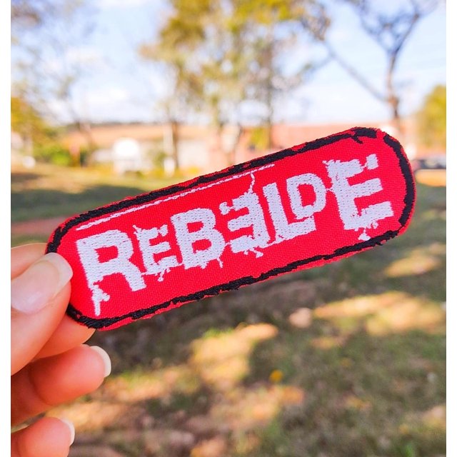 Patch Termocolante logotipo Rebelde - RBD/Ateliê Rei das Artes | Ateliê ...