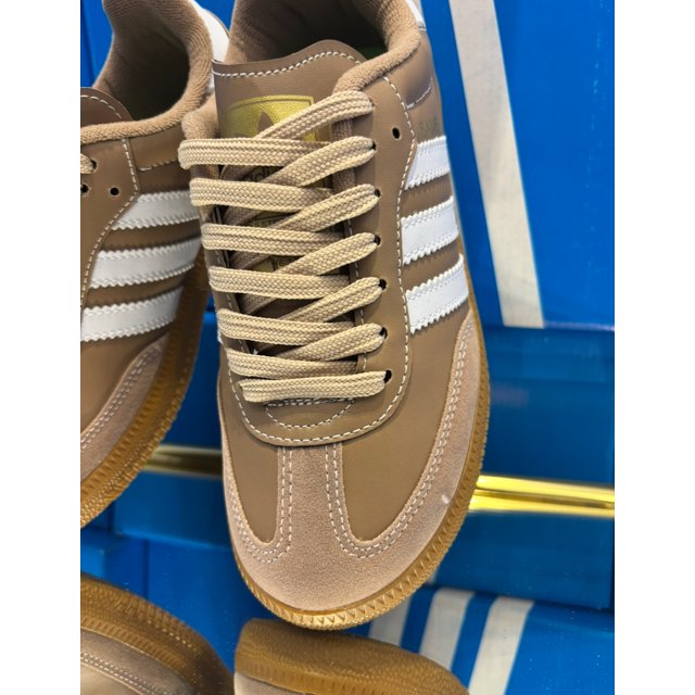 Tnis Adidas Samba Taupe | Leite e Mel Calados Tnis Adidas Samba Taupe | Leite e Mel Calados