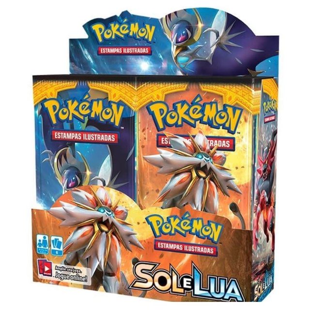 Pokémon - Booster Box - Sol e Lua 1 Português