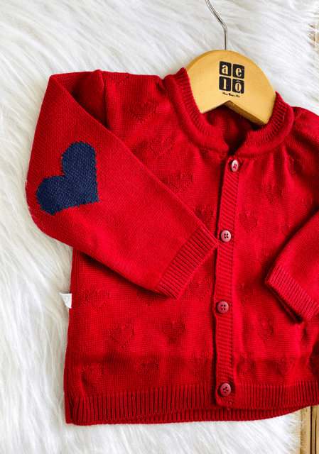 Cardigan Casaco Infantil Bebe Casaco Cardigan De Tricot Bebê E
