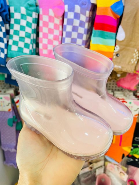 Galocha Infantil Baby Transparente Unissex (19ao24) AELÔ LOJA