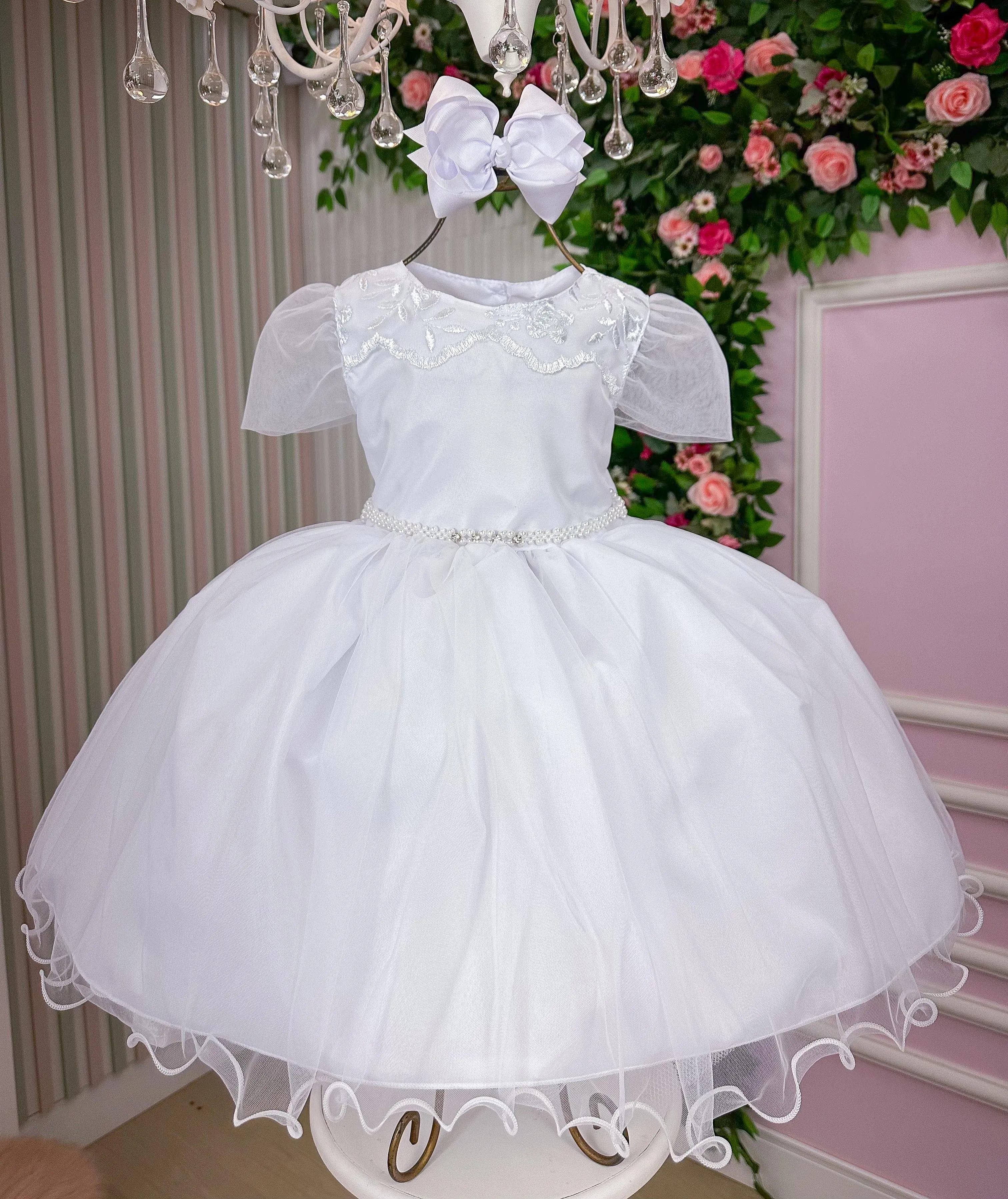 Vestido Daminha Mercado Livre Vestido Daminha Com Petalas