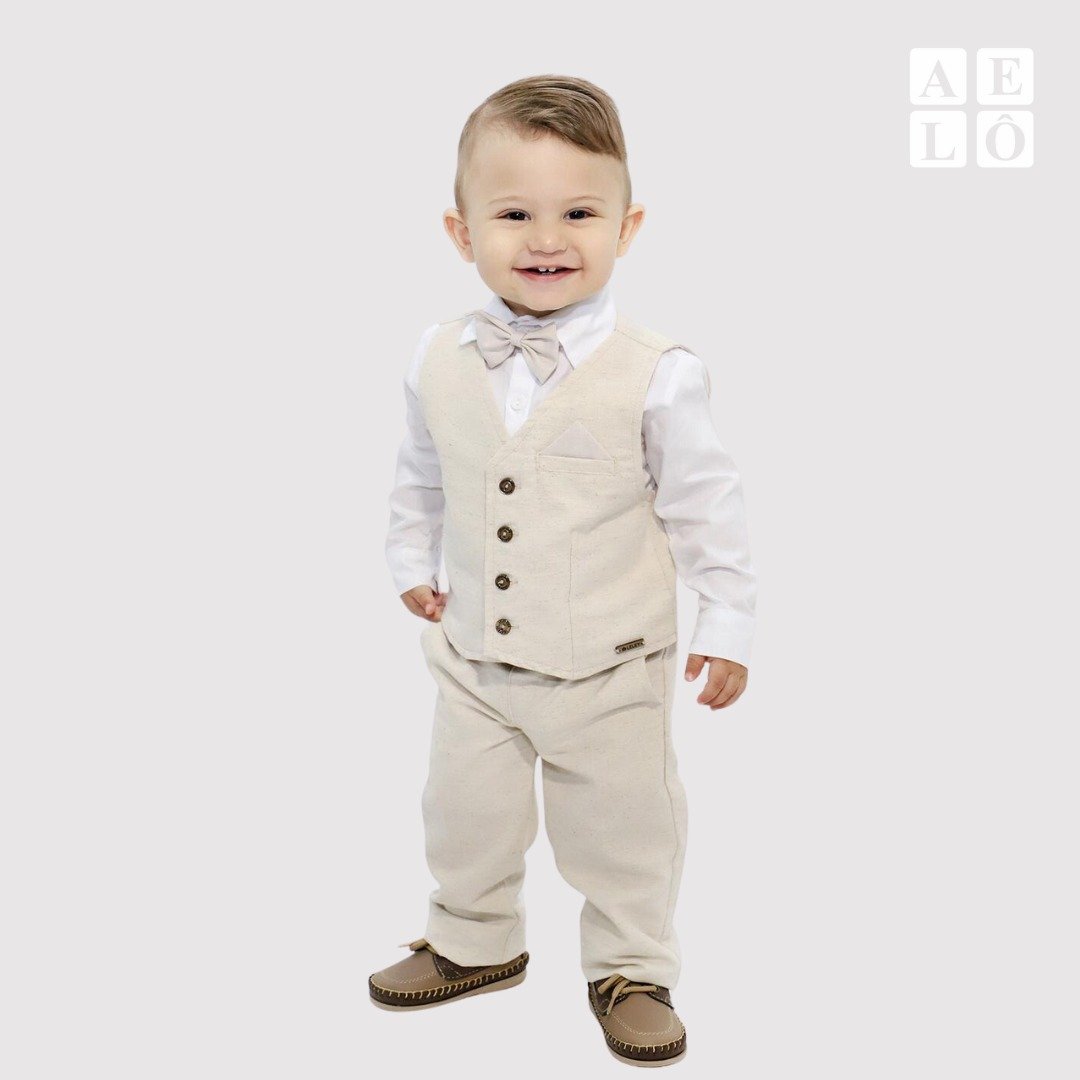Batizado Masculino Roupa Social Para Bebe Batizado Conjunto