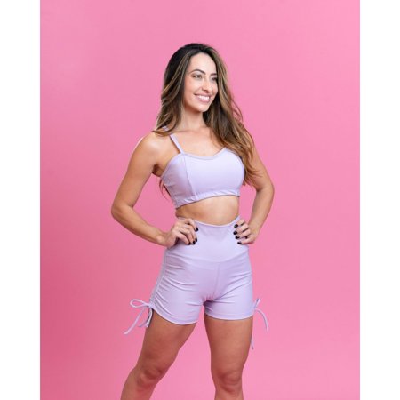 Top Fitness Jasmine Lilás Aura