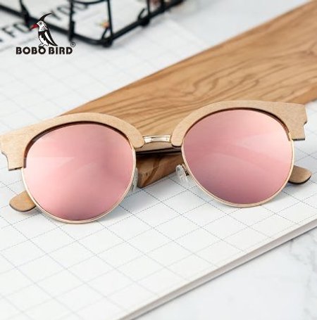 Óculos de Madeira Juglans - Bobo Bird