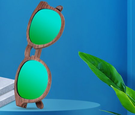Óculos de Madeira Aruba - Bobo Bird
