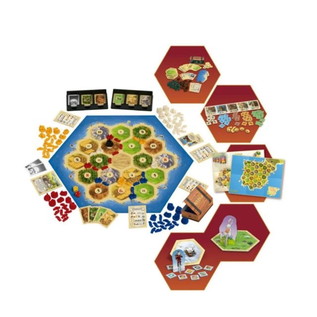 Catan Big Box - jogo de Tabuleiro Devir | Elfos & Cia