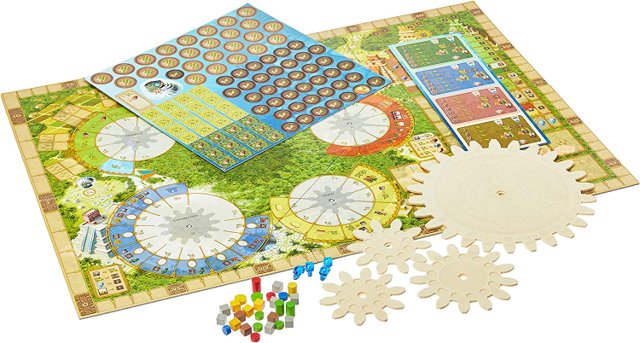 Tzolk´in O Calendário Maia Jogo De Tabuleiro Devir Elfos And Cia