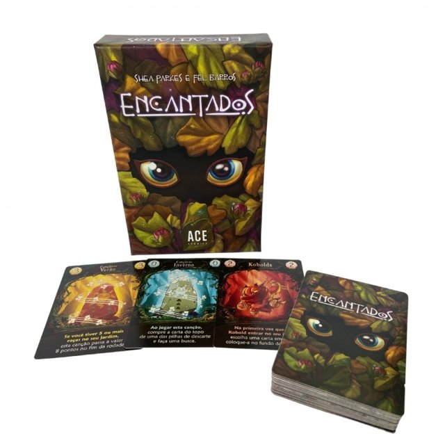 Encantados 3ª edição Jogo De Cartas Ace Studios | Elfos & Cia