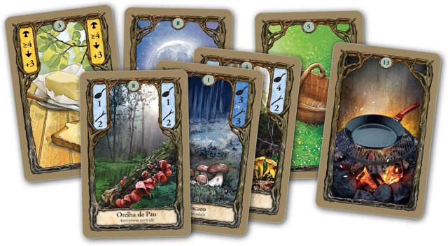 Fungi jogo de cartas para 2 jogadores - papergames | Elfos & Cia