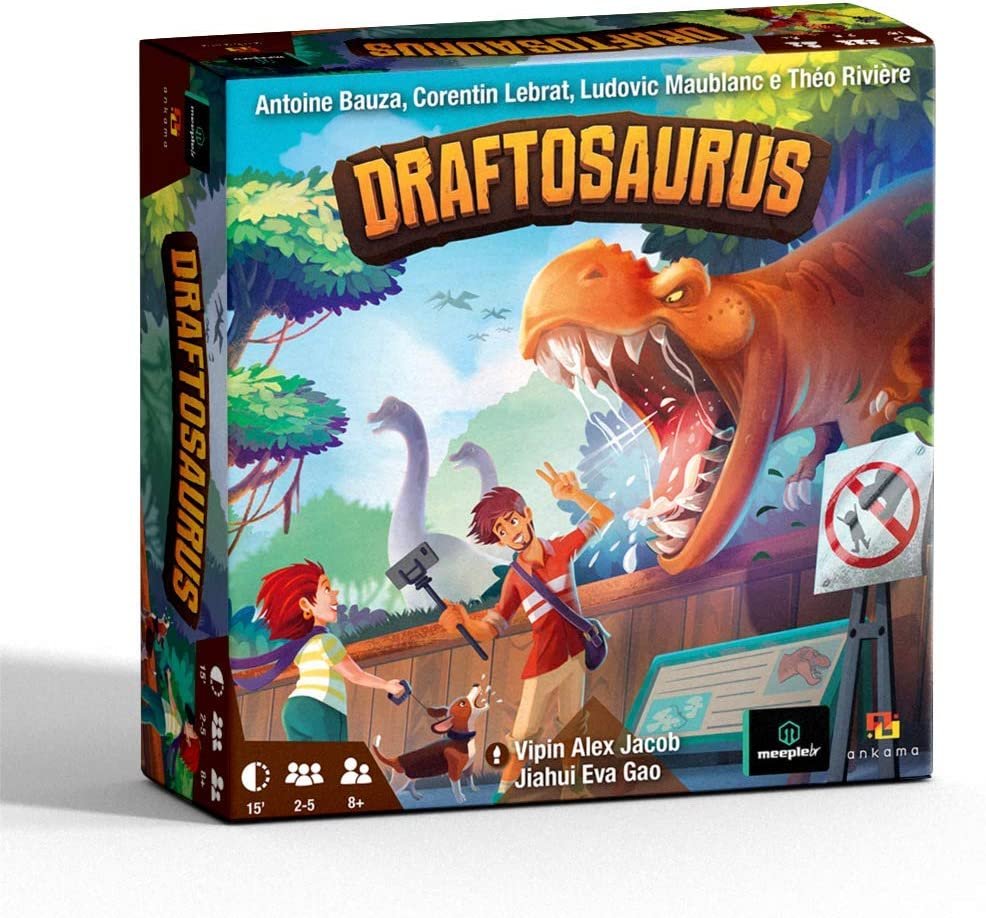 Ilha dos Dinossauros - Jogo de Tabuleiro - MeepleBR (em português)