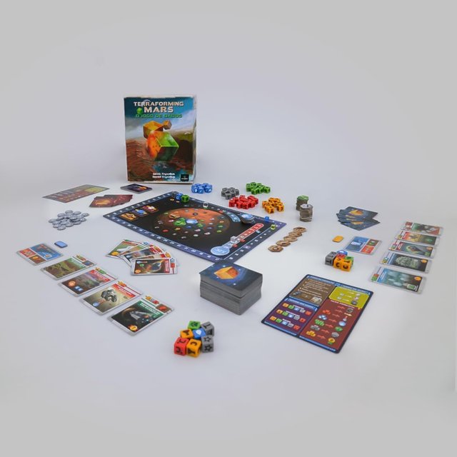 Terraforming Mars o jogo de Dados Meeple BR