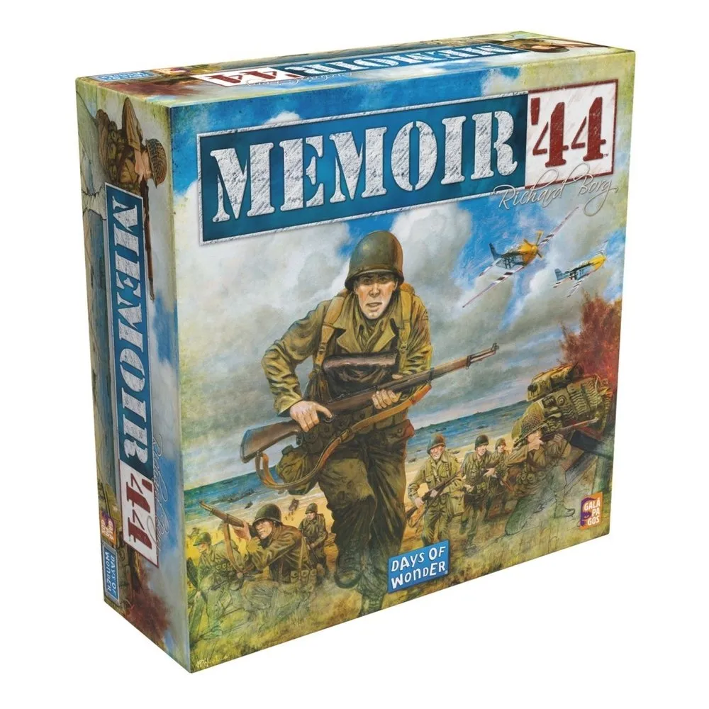 Memoir '44 (Edição Revisada) - jogo de guerra Galápagos Asmodee | Elfos ...