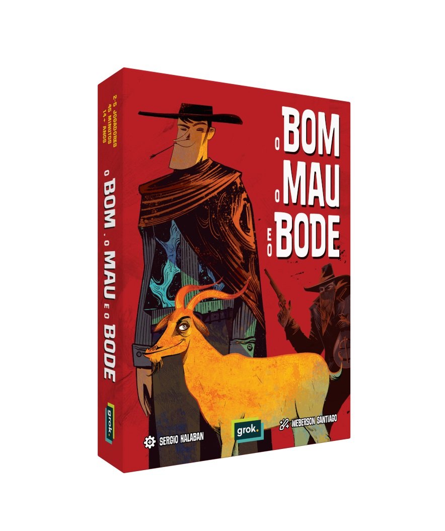 O bom o Mau e o Bode - jogo de cartas grokgames | Elfos & Cia
