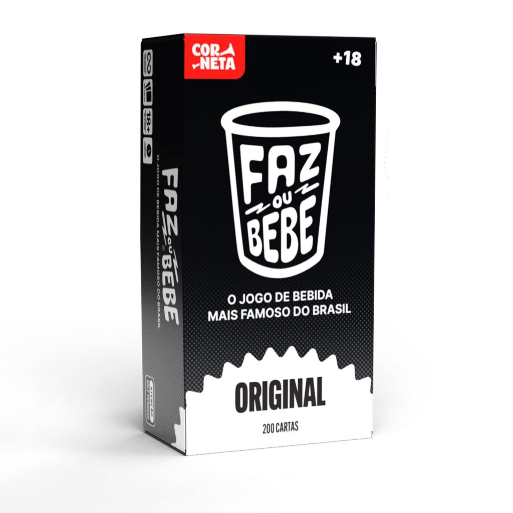 Faz ou Bebe Original - Drinking Game Linha Faz ou Bebe | Elfos & Cia
