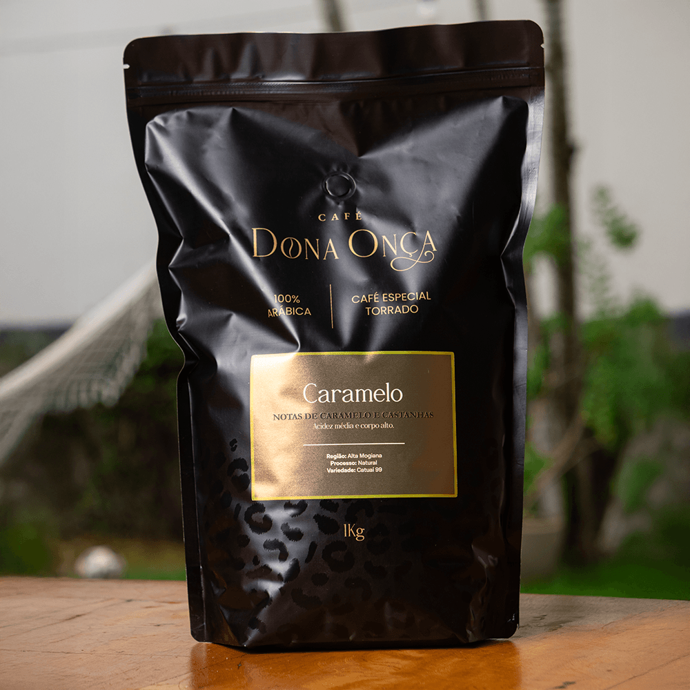Café Especial Dona Onça Caramelo 1Kg | Café Dona Onça