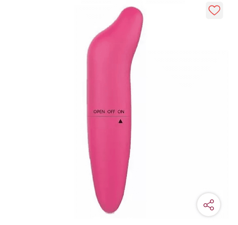 Mini Vibrador Ponto G Em Formato De Golfinho Miss Collection Secret Sexshop 9503