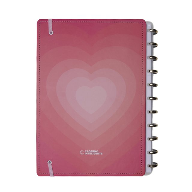 Caderno Inteligente Golden Love Tamanho Grande Fada Papelaria 9250