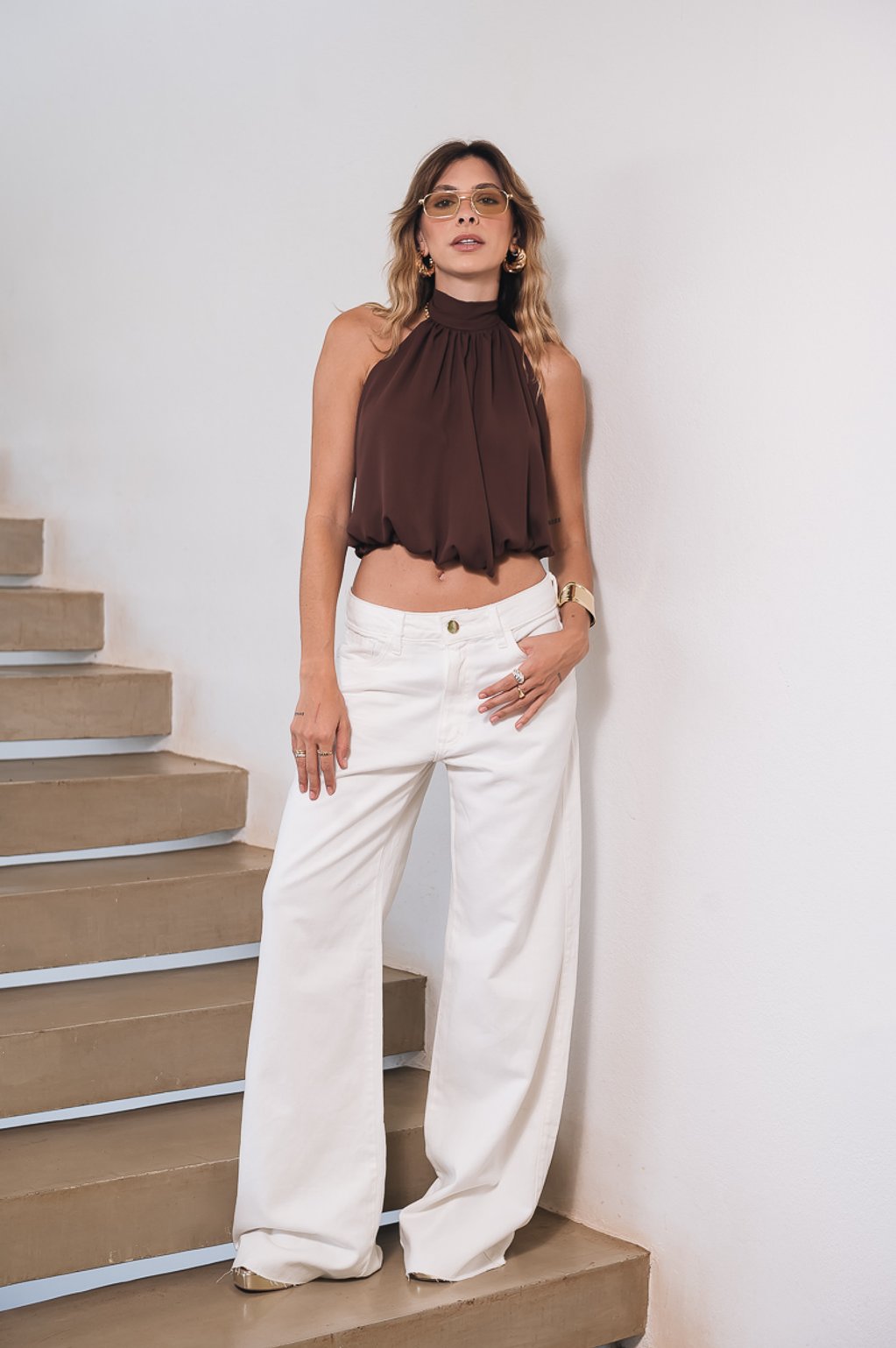 Calça Jeans Cintura Baixa Off White Cali Store