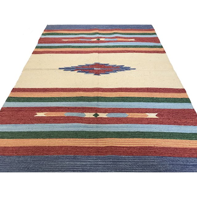 Tapete Kilim Indiano 200 x 300 - Coral