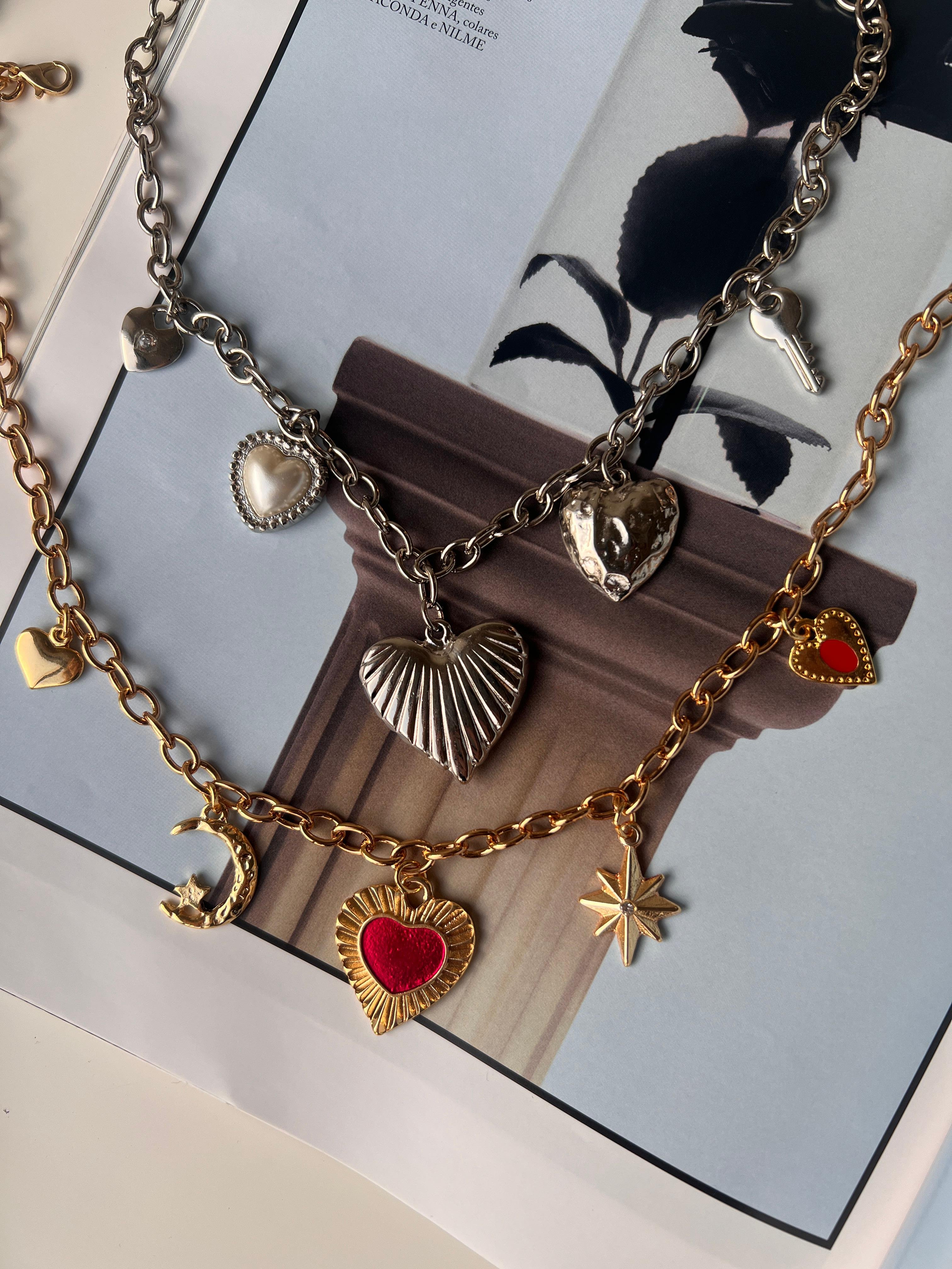 Colar Charm Z - monte o seu! | Z Ateliê