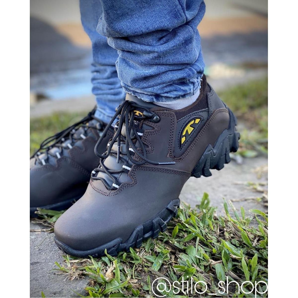 TENIS 2089 LOW BURNET MARROM MASC 133442 BULL TERRIER | Loja Stilo Shop