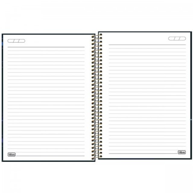 Caderno Espiral Capa Dura Universitário 1 Matéria Mellow 80 Folhas