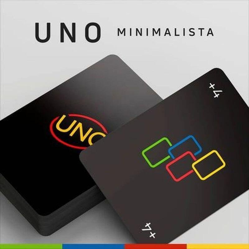 Jogo Uno Minimalista - Mattel - Casa Joka
