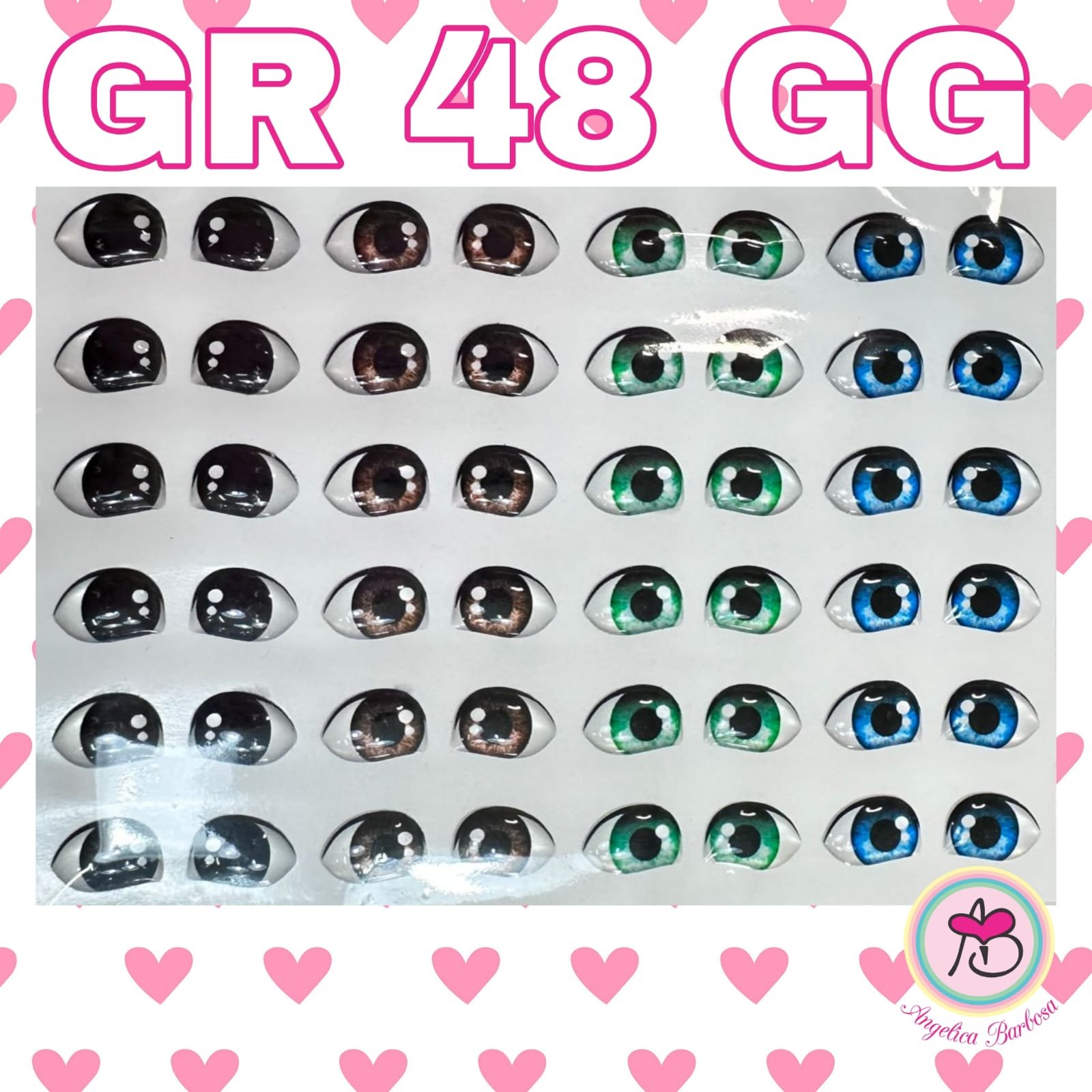 GR 48 GG | Moldes de Silicone Angélica Barbosa