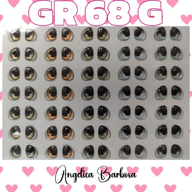 GR 68 G | Moldes de Silicone Angélica Barbosa