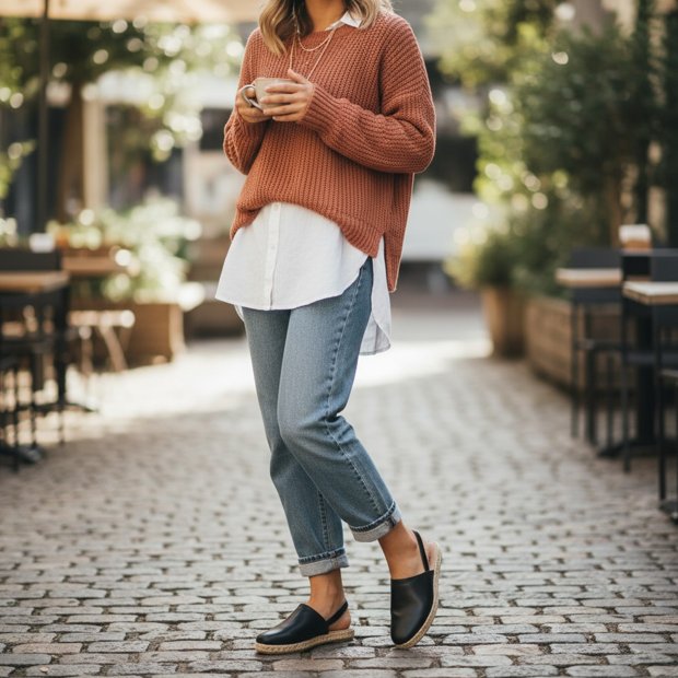 【LOLI ESPADRILLES】BABUCCHA ESPADLILLES Sandália Babuche Mule/ Spadrille Classe 2102 Moselle OZ | Moselle