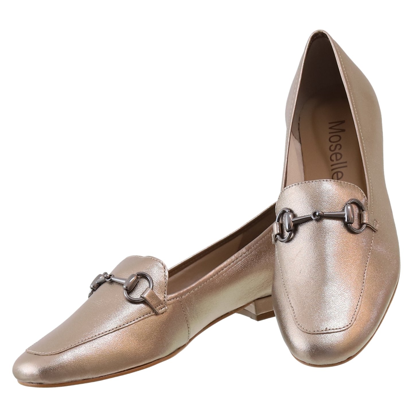 Mocassim Loafer Class Metalizado 0504 Liv Moselle Sapatos Femininos Mocassim Loafer Class Metalizado 0504 Liv Moselle Sapatos Femininos