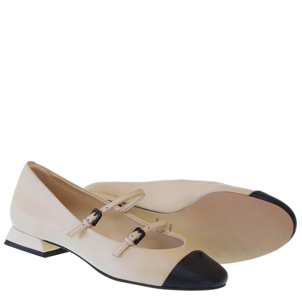 Modelo: Mary Jeane Salto Baixo. Porter. Ref.:7915. Capodarte para