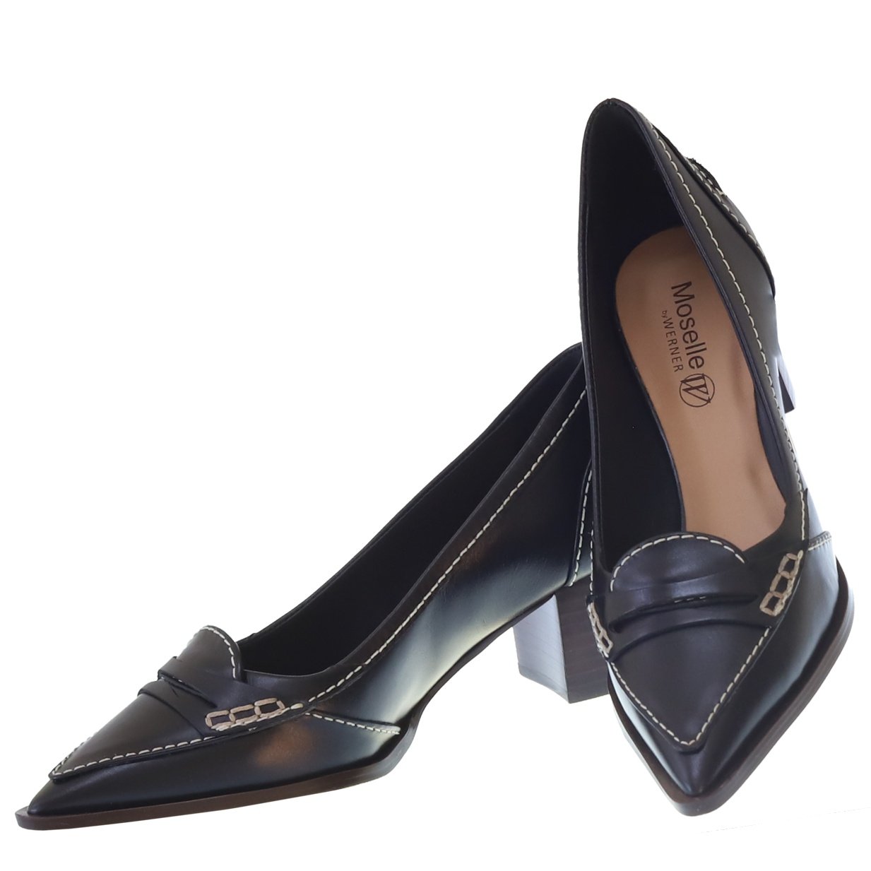 Scarpin Loafer. Modelo Leurre. Ref.: 42925 Werner para Moselle