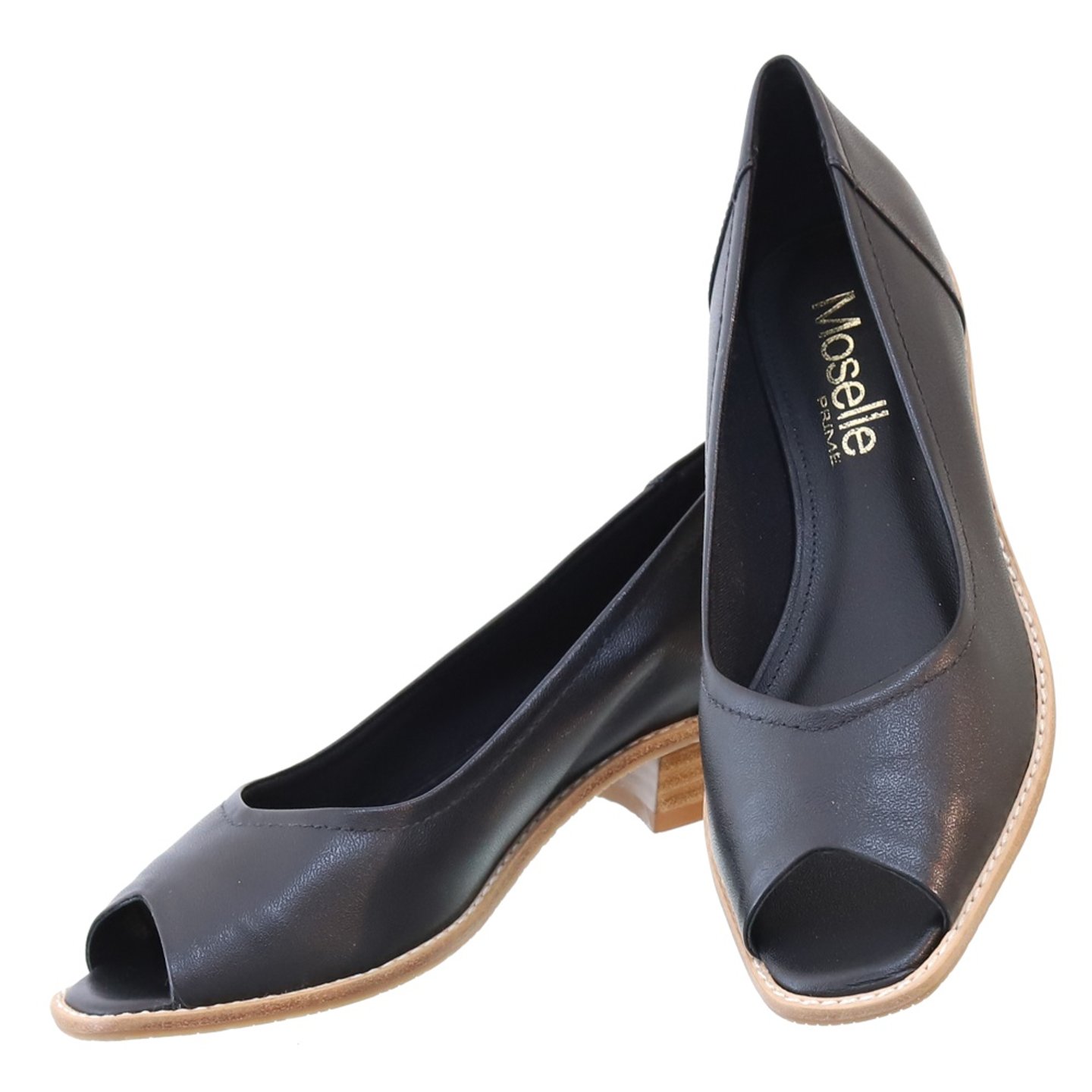 Casual conforto peep toe class P5100 Moselle OZ | Moselle Sapatos