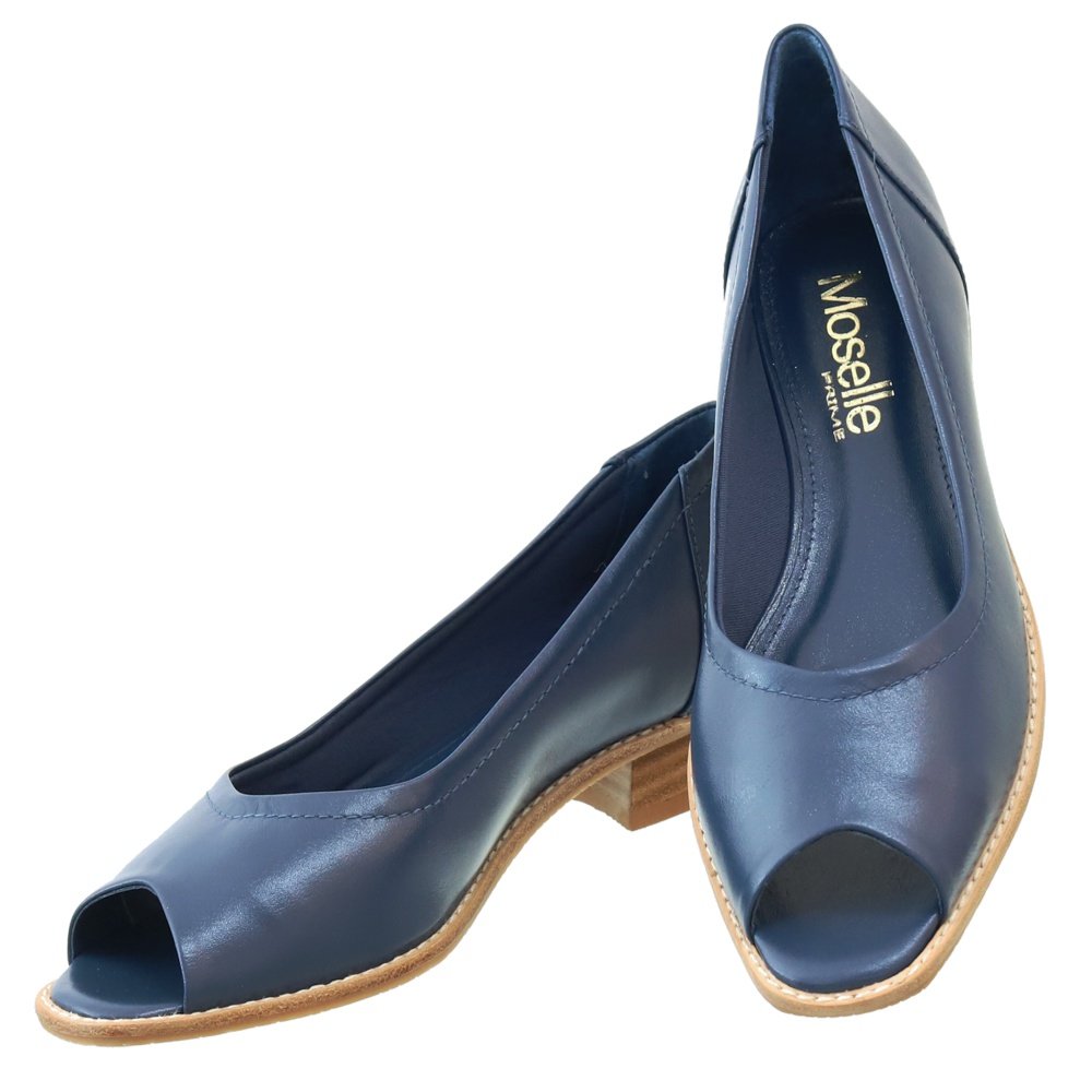 こころ Casual conforto peep toe class P5100 Moselle OZ | Moselle Sapatos